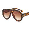 QSKY Retro Oval Women Sunglasses Cheap Trendy Big Sunglasses 2025 Fashion Custom Sunglasses for Women