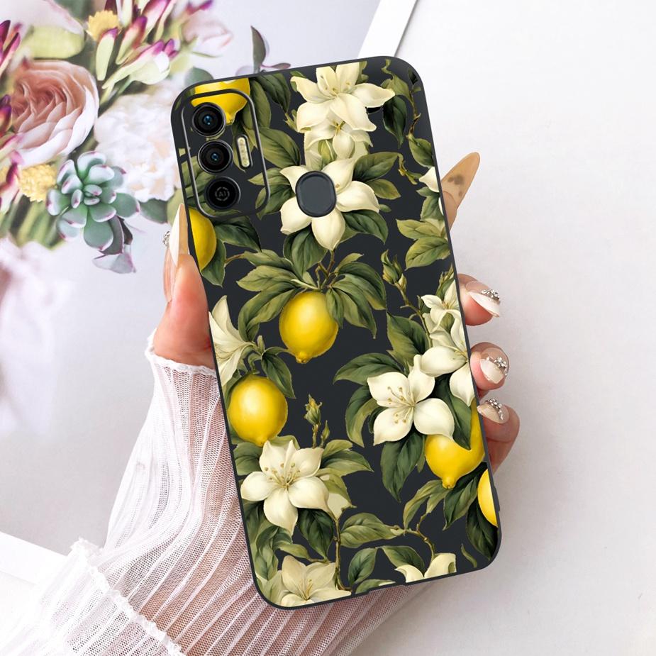 For Tecno Spark 7 Pro Case Spark7 T KF6p New Luxury Painted Cover Soft Silicone Case For Tecno Spark 7P 7T Spark7 Pro Funda Bags