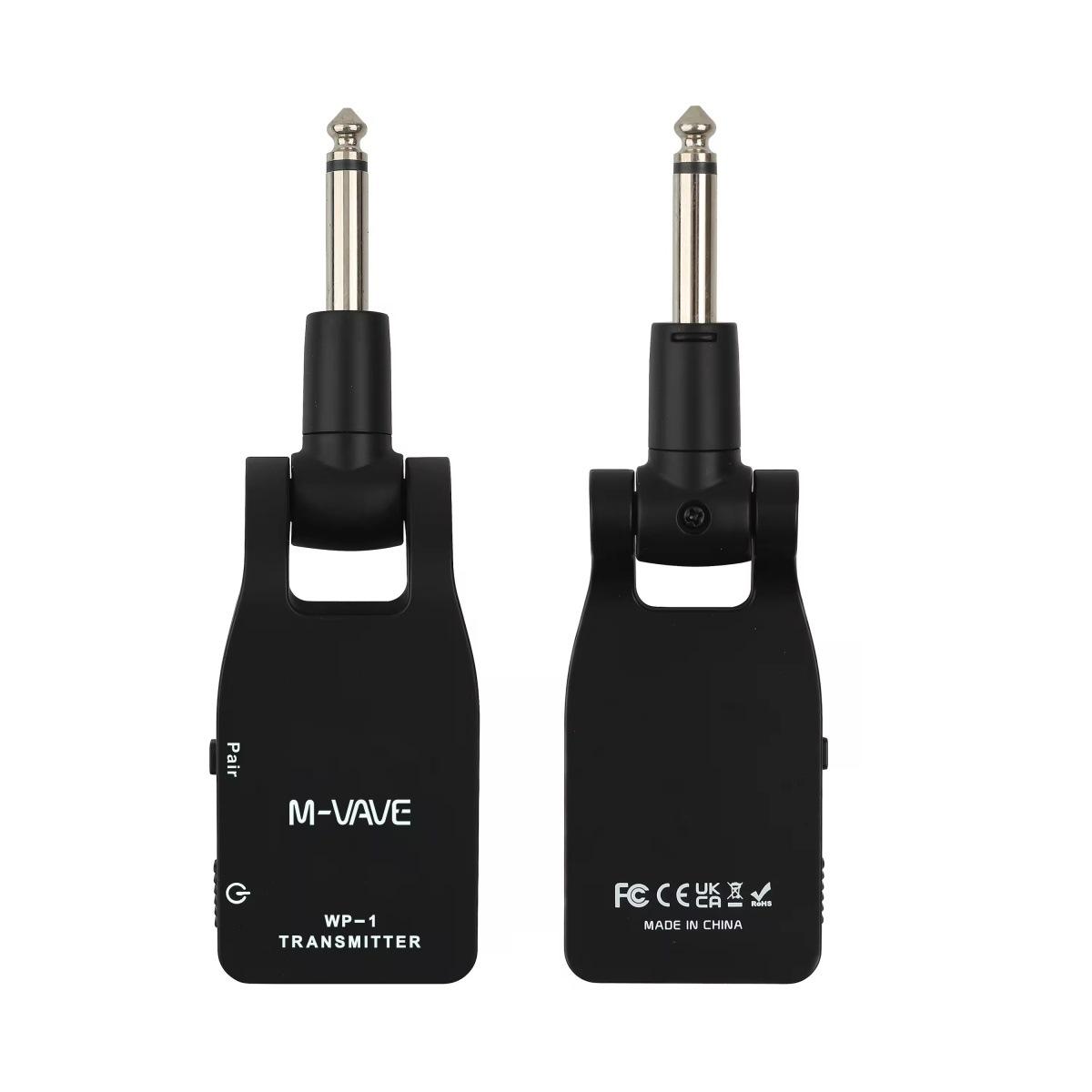 M-VAVE WP-1 2.4G Wireless Guitar Transmitter & Receiver for Practice чёрный