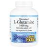 Natural Factors Micronized L-Glutamine 1000mg Veggie Capsules, 180 Count