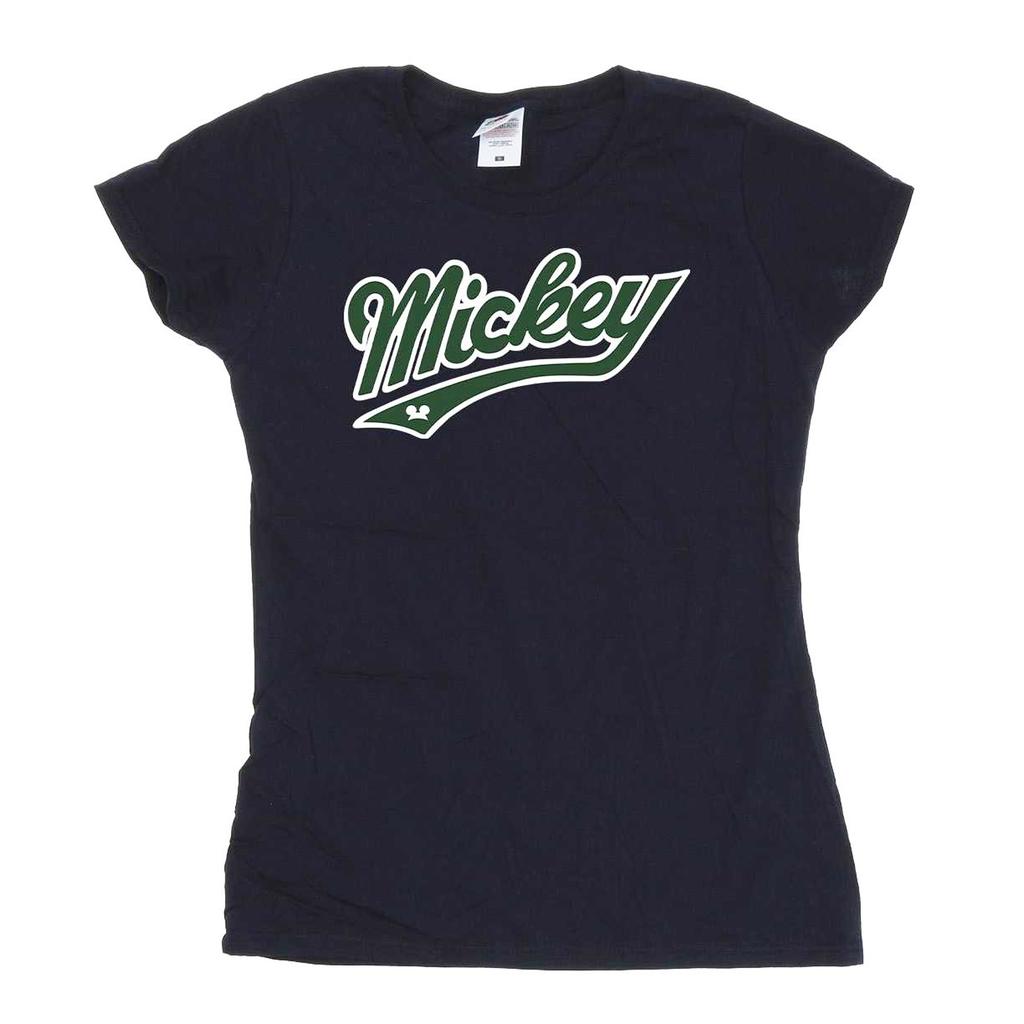 Disney Womens/Ladies Mickey Mouse Bold Cotton T-Shirt