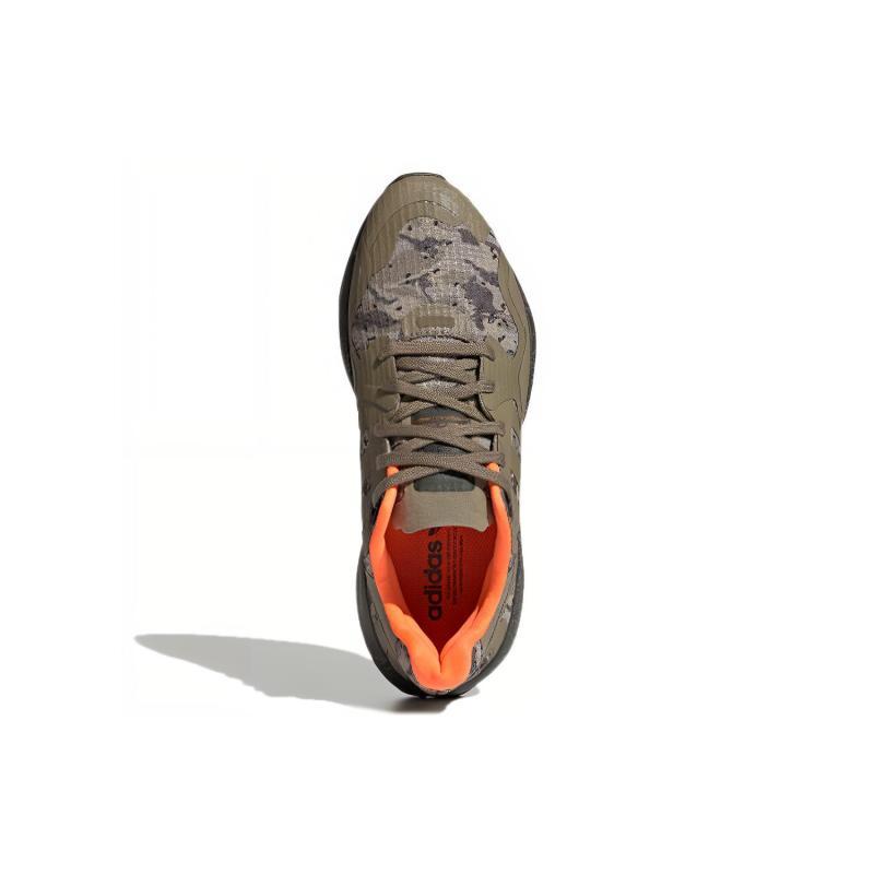 Adidas Zx Alkyne Shoes 'Green Gray Orange' Sneakers GZ8914