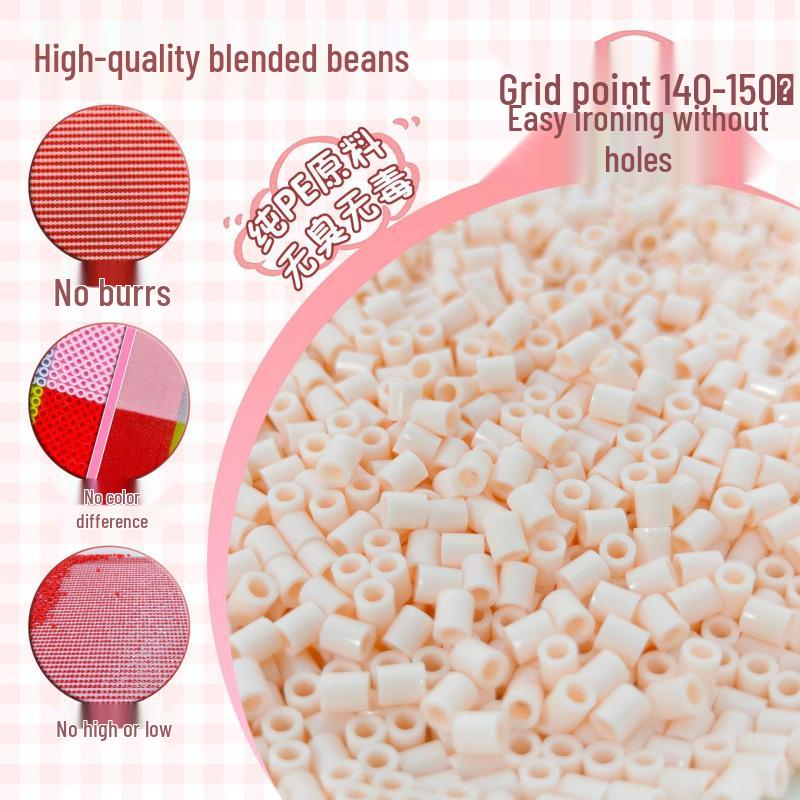 250g/500g Macaron Perler Beads - 221 Color Options, 2.6mm Fusion Beads for Crafting