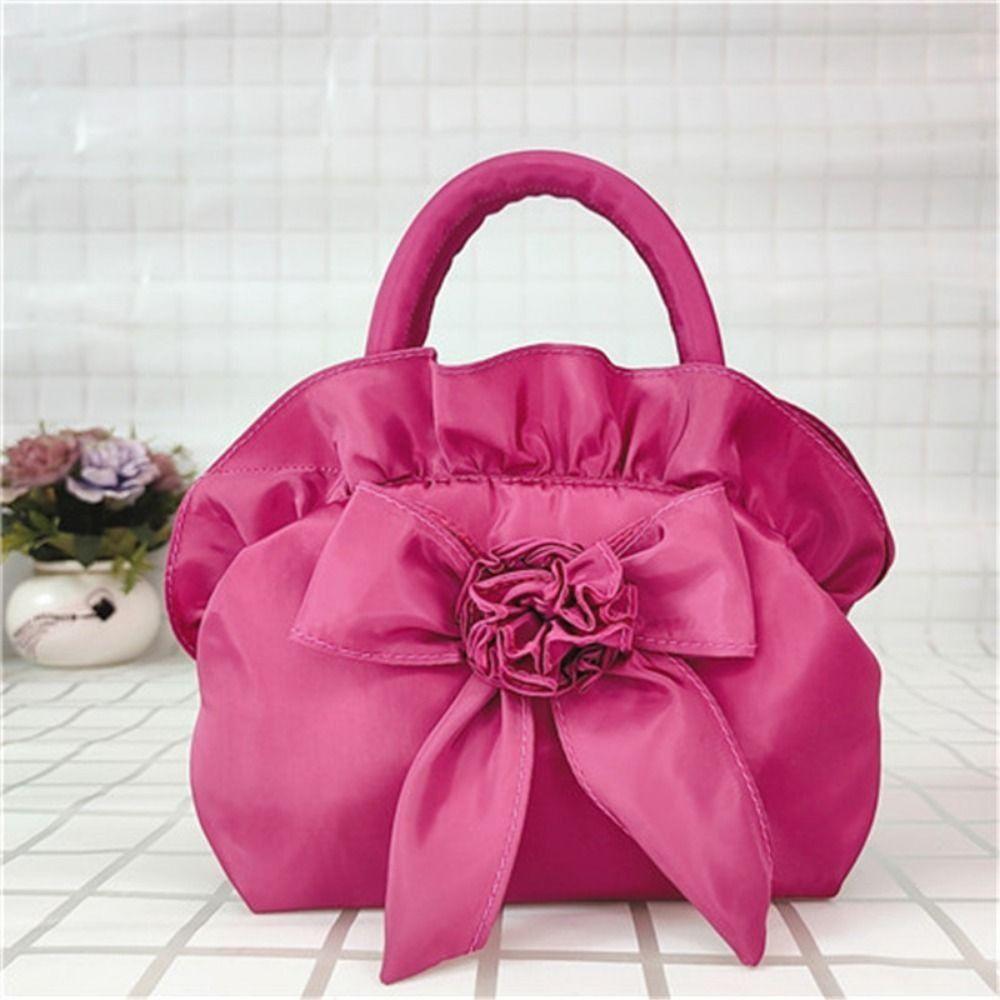Flowers Women Bowknot Bag Soft Mini Mother Bag Exquisite Ladies Handbag  Phone