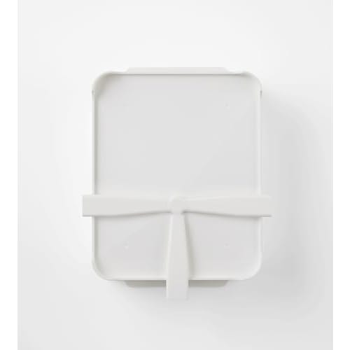 Yamazaki Industrial Co., Ltd. White Dish Drainer Set, Approx. W37 x D28 x H14.5cm, Tower Type, Washtub, Dish Drainer, and Soaking Rack, Product Code: