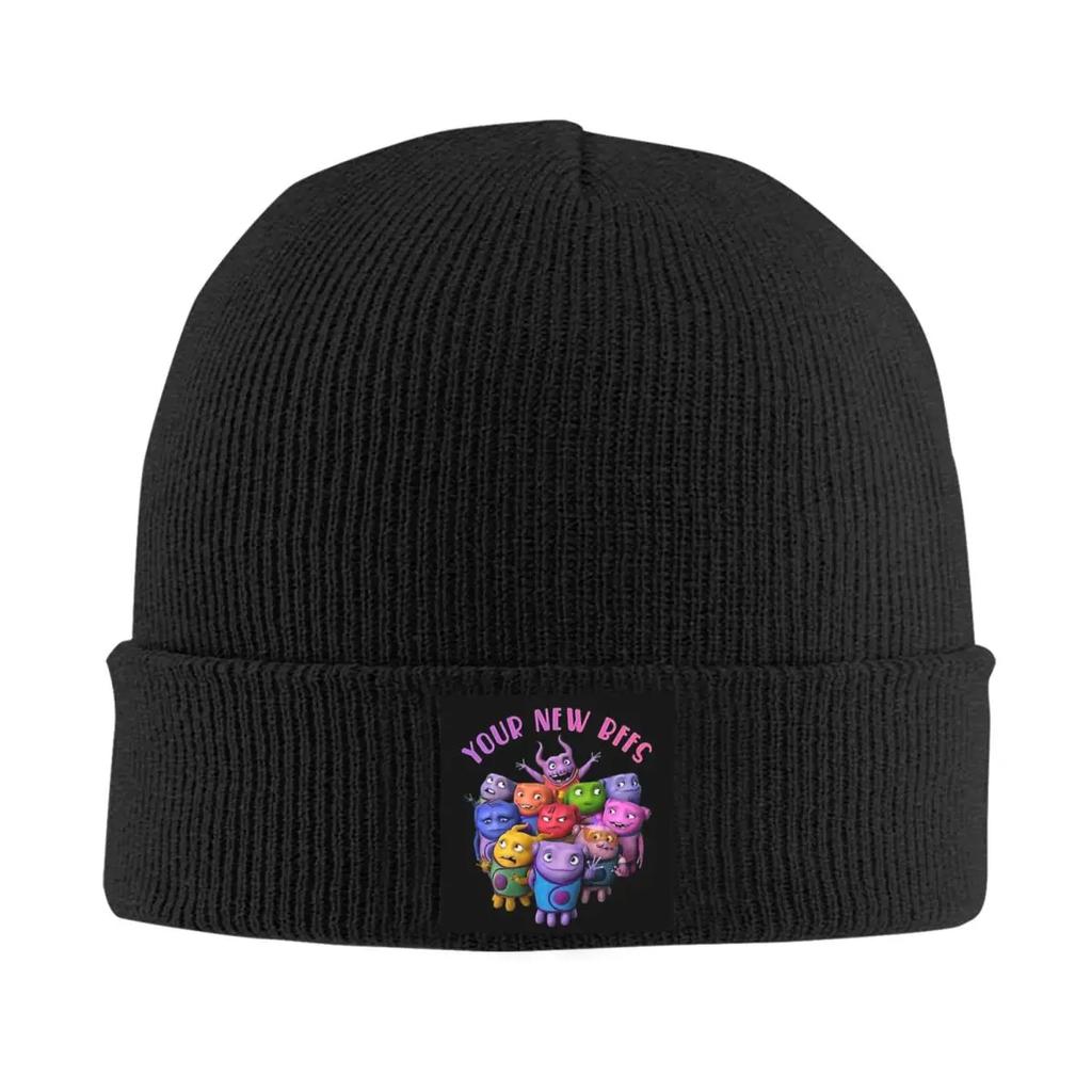 Your New BFFS Are Here Oh The Boov Warm Knitted Cap Hip Hop Bonnet Hat Autumn Winter Outdoor Beanies Hats for Men Women Adult