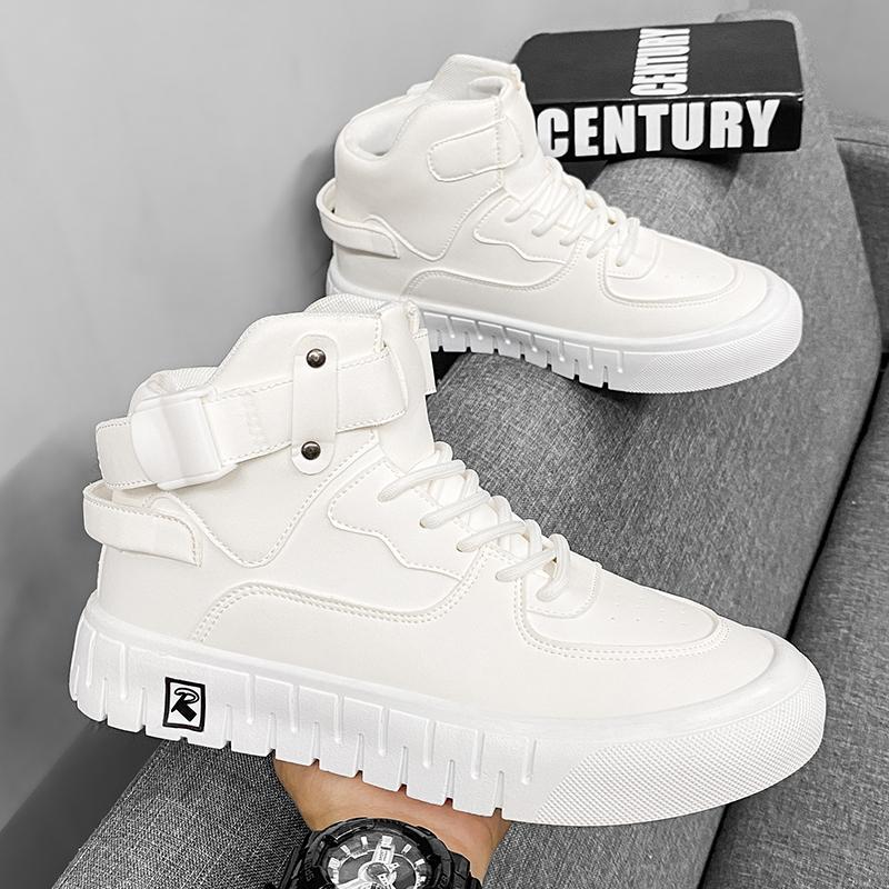 Designer High Top Board Shoes for Men High Quality Men's Casual Shoes Fashion Versatile Sports Shoes Platform New Men Sneakers