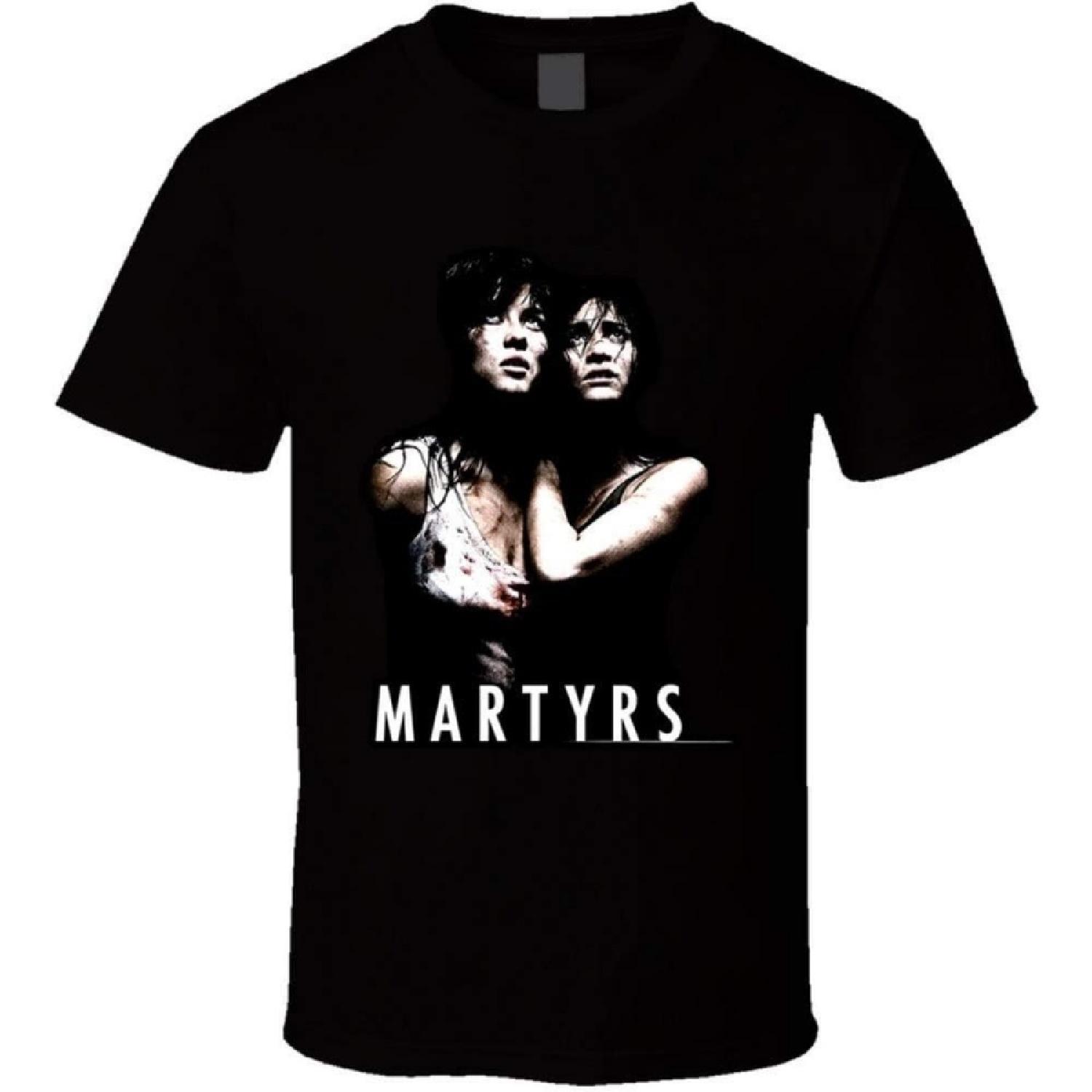 Martyrs Horror Movie Poster Halloween Black Classic Short Sleeve Unisex T-Shirt Gift S-4XL XXXXXL разноцветный