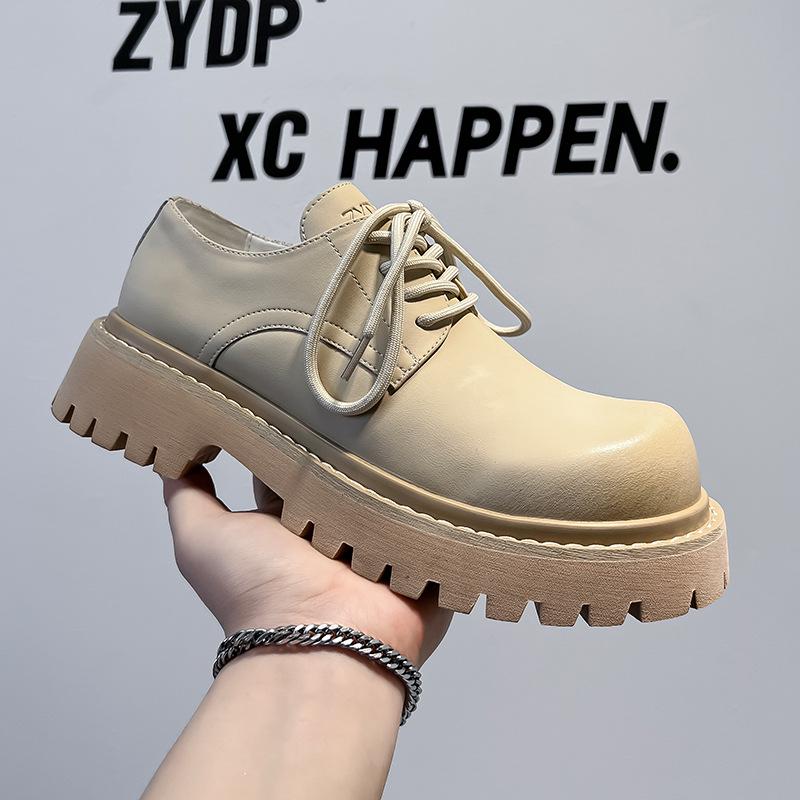2024 Trendy British Style Derby Shoes - Fashionable Big Head Casual Shoes 32057-A