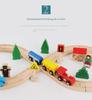 Thomas Magnetic Wooden Train Set: Educational Electric Toy Locomotive for Kids
