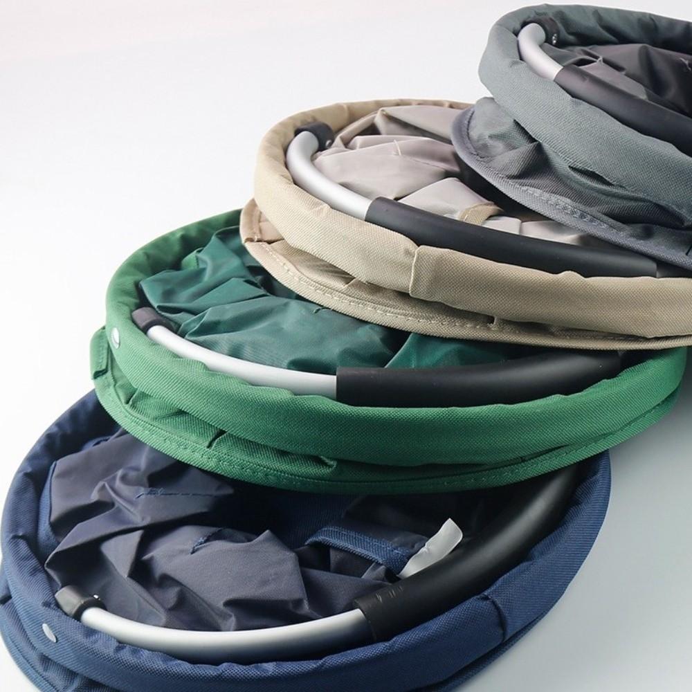 Multifunction Picnic Folding Basket Multi Pocket Electrician Toolkit Bucket  for Bathroom