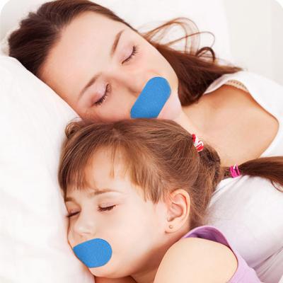 10 Stück mikroporöses Schlafmundband gegen Schnarchen, schlafverbessernd, latexfrei, atmungsaktiv, hypoallergen