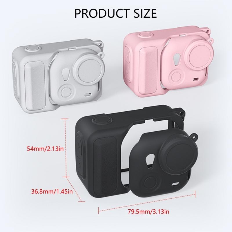 Ultra Thin Protective Skin for GO Ultra Action Cameras Precise Fit AntiScratch Includes Detachable Straps