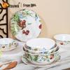 Cherry Blossom Melamine Round Dish