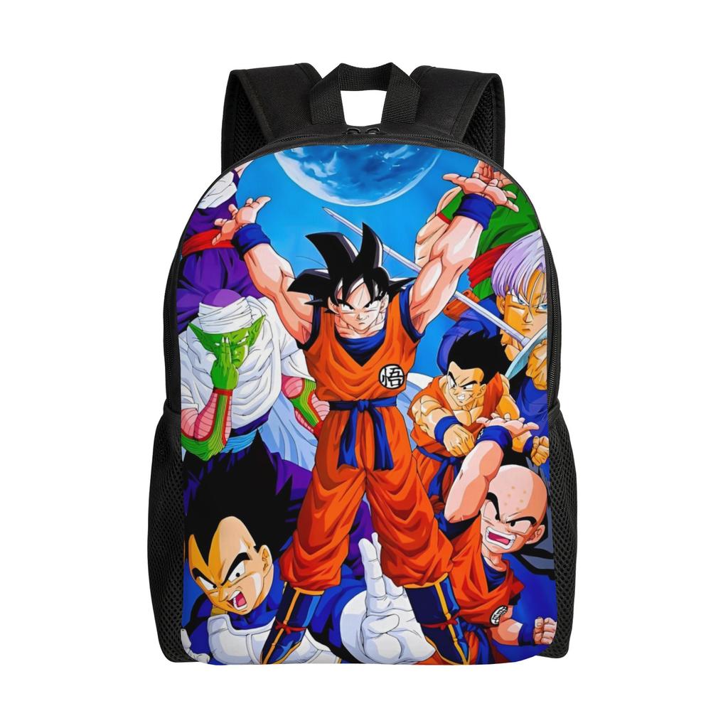 Dragon Ball Majin Buu Anime Backpack for Men Women Teenage Student Business Daypack  Laptop Computer Canvas Bags Outdoor