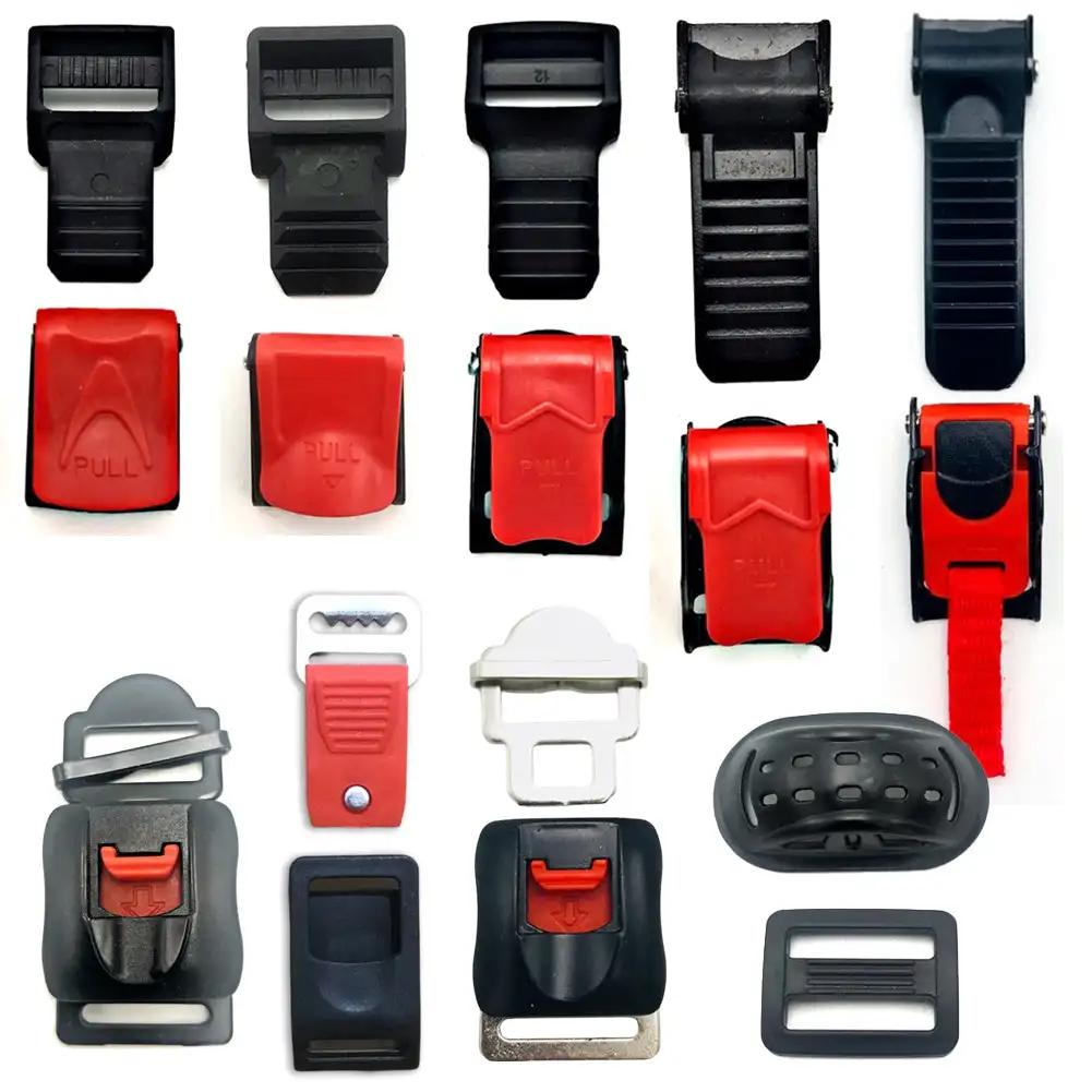 Motorradhelm Schnallen Kinnriemen Schnellverschluss Schnalle Flexibler Clip Helm Schnallen für Fahrrad Motocross Roller Zubehör