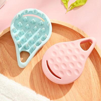 Hair Massage Silicone Scalp Cleansing Handy Brush WD53BE4
