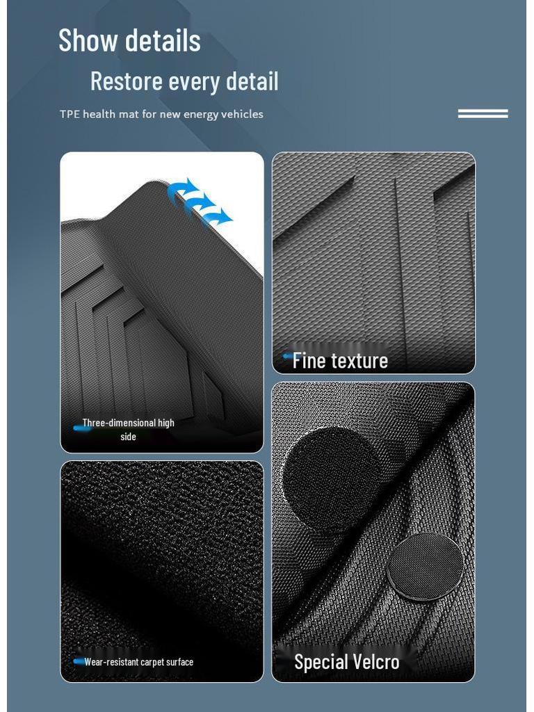 Hyundai Tucson (Model Years 24-25) TPE All-Weather Car, Seat Back, and Trunk Mats