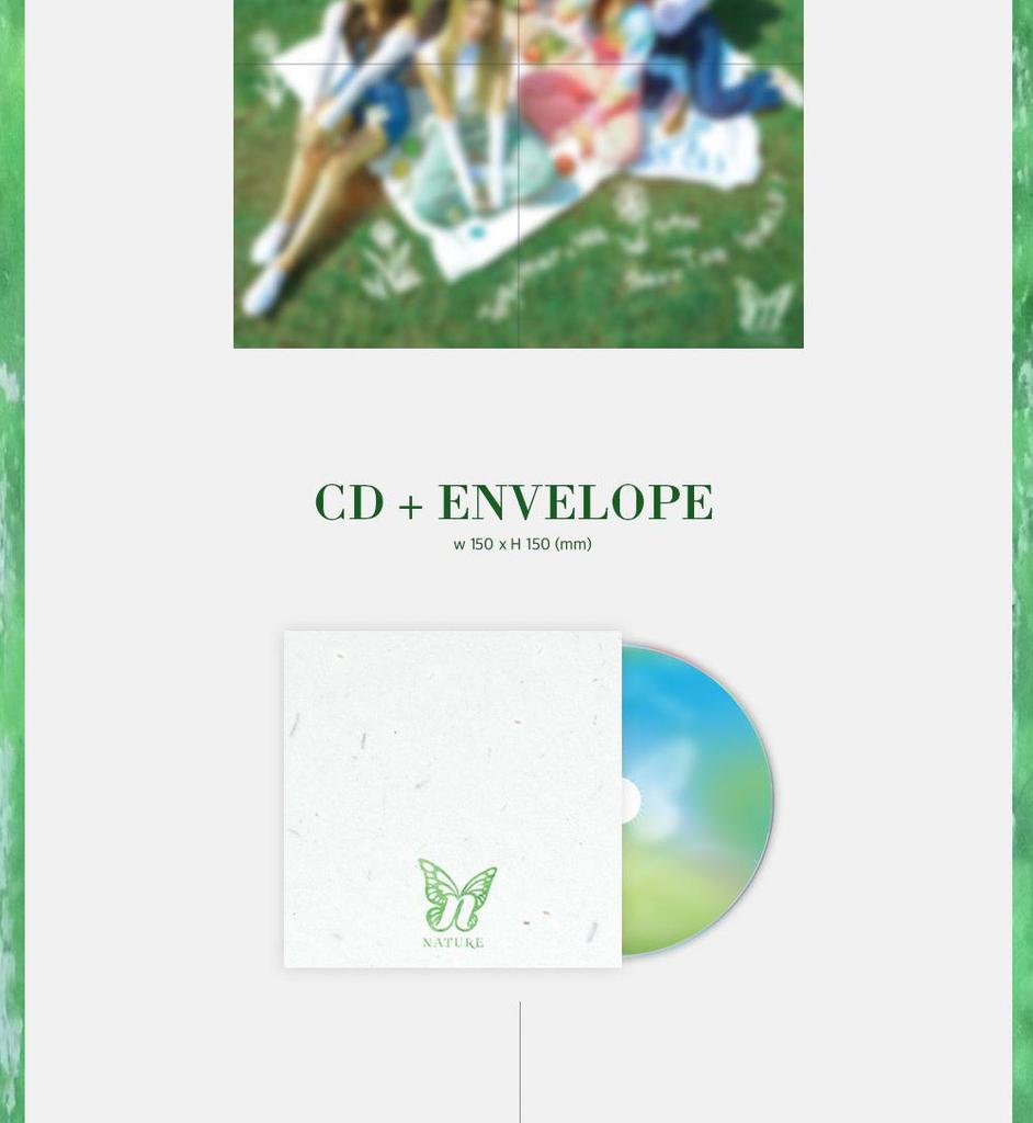 NATURE - Mini 3rd Album [NATURE WORLD : CODE W]