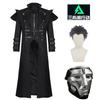 Delta Warden Cos Clothing Cos Wear the 2D Grid of Gheros Cosplay Clothing Trench Coat