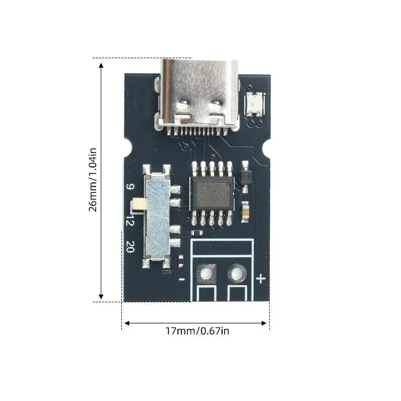 Pd Qc Fast Charging Power Extraction Module With Led Indicator For 5V 9V 12V 20V Voltage Switching Electronics Experiment