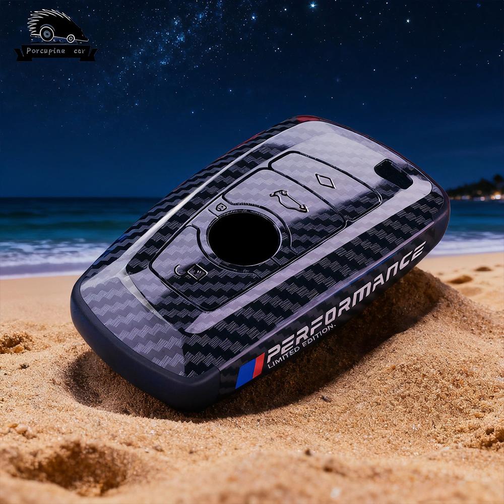 ABS Carbon Fiber Car Key Cover Case For Bmw F20 F30 F31 F34 F10 F11 F25 I3 M3 M4 F15 F16 3 5 Series GT Car-Styling Accessories