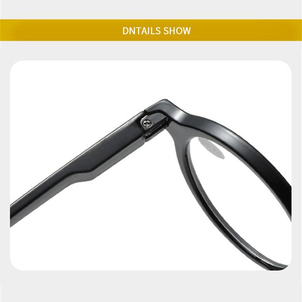Women Men Retro Round Frame Reading Glasses Senior Citizens Ultralight High-definition Presbyopia Eyeglasses Far Myopia Eyewear