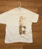 Vintage Bora Bora Spirit Sea Turtles Surf Beach T Shirt Hang Tag Large