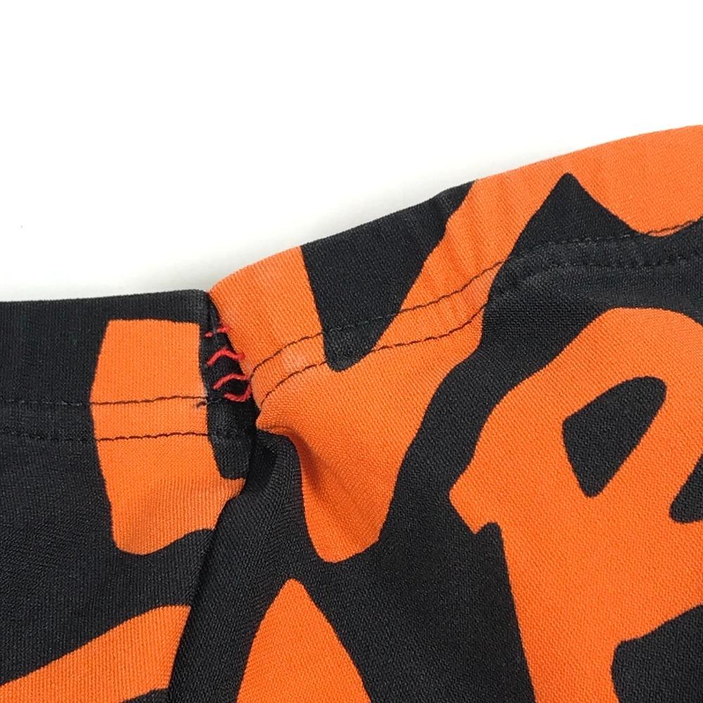 Louis Vuitton MonogramGraffiti Bottoms Pants All-over Pattern Pants Orange/Black