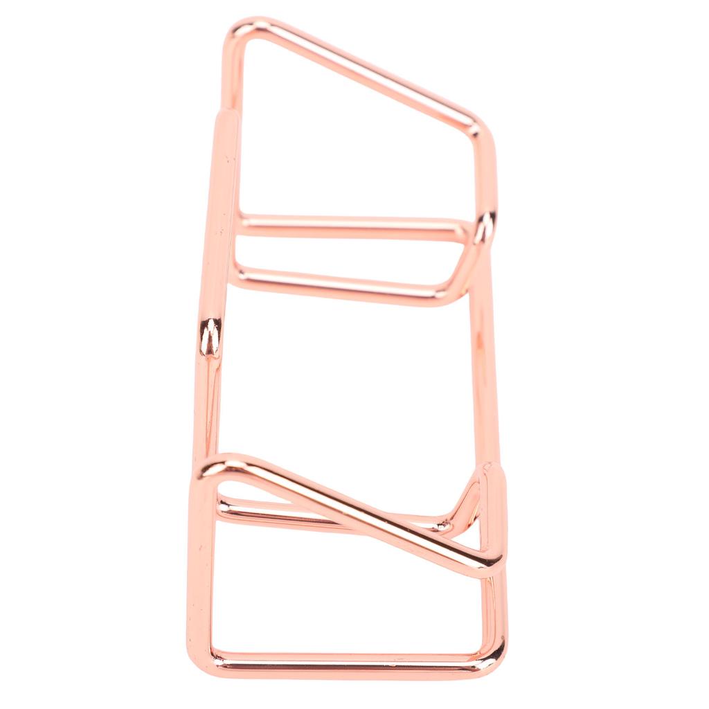 5PCS Business Card Holder Iron Slick Finish Multifunctional Business Card Holder Display for