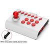 Potable Joystick 3 Connection Modes Vintage Arcade Console Sensitive Precise Support Turbo Serial Sending for Switch/PS4/PS3