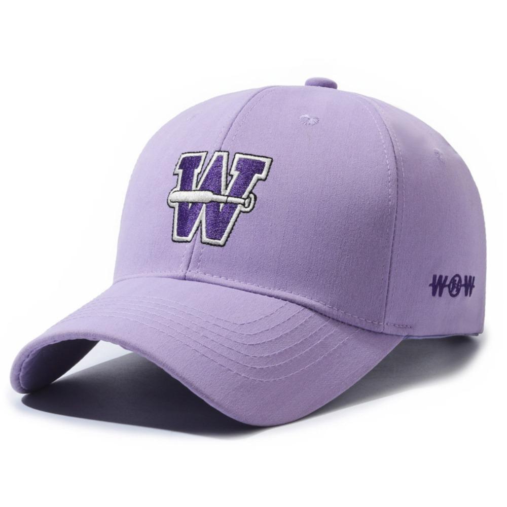 

Adjustable Hip Hop Sunscreen Hats Washable Sport Baseball Caps W Letter Trucker Cap Riding Running фиолетовый