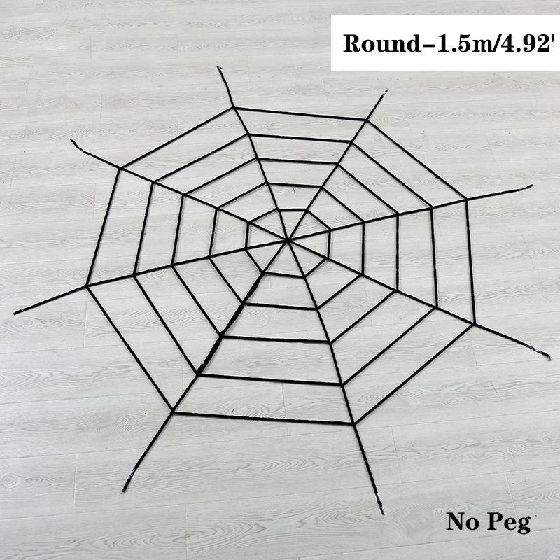 High-quality Halloween Horrible Spider Web Ideal For Spooky Party Decorations