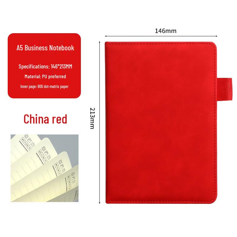 Customizable A5 Business Notebook - Thickened Office Notepad & Universal Student Diary
