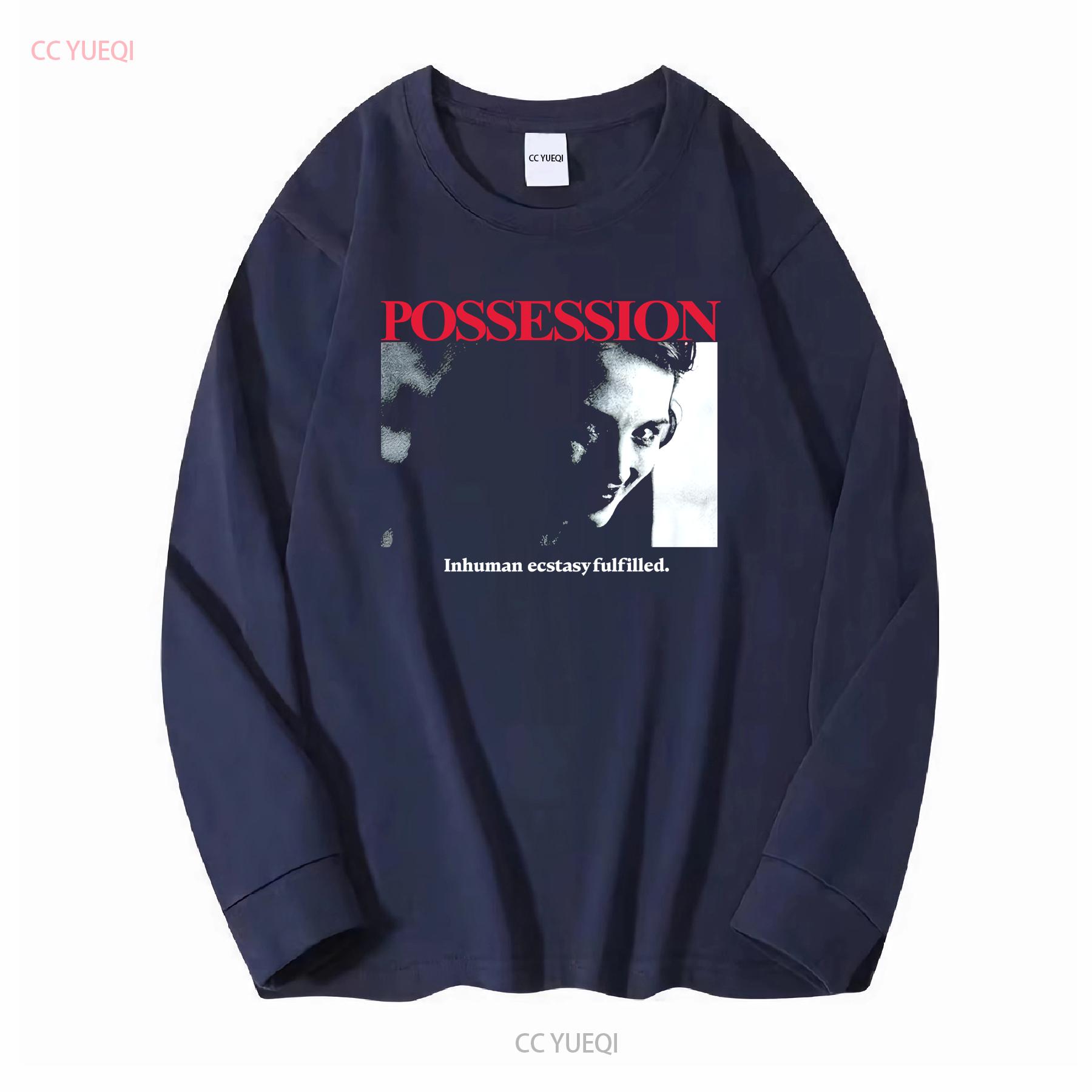 Possession 1981 Культовый фильм ужасов Футболка Размер XXL Изабель Аджани с длинным или коротким рукавом винтажная Постиранная Удобная Стильная S