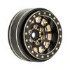 12-Spoke Wheels Brass Beadlock Rims Deadbolt- RC Crawler RC Car Upgrade Parts for 1/18 TRX4M 1/24 SCX24 Beadlock Wheel