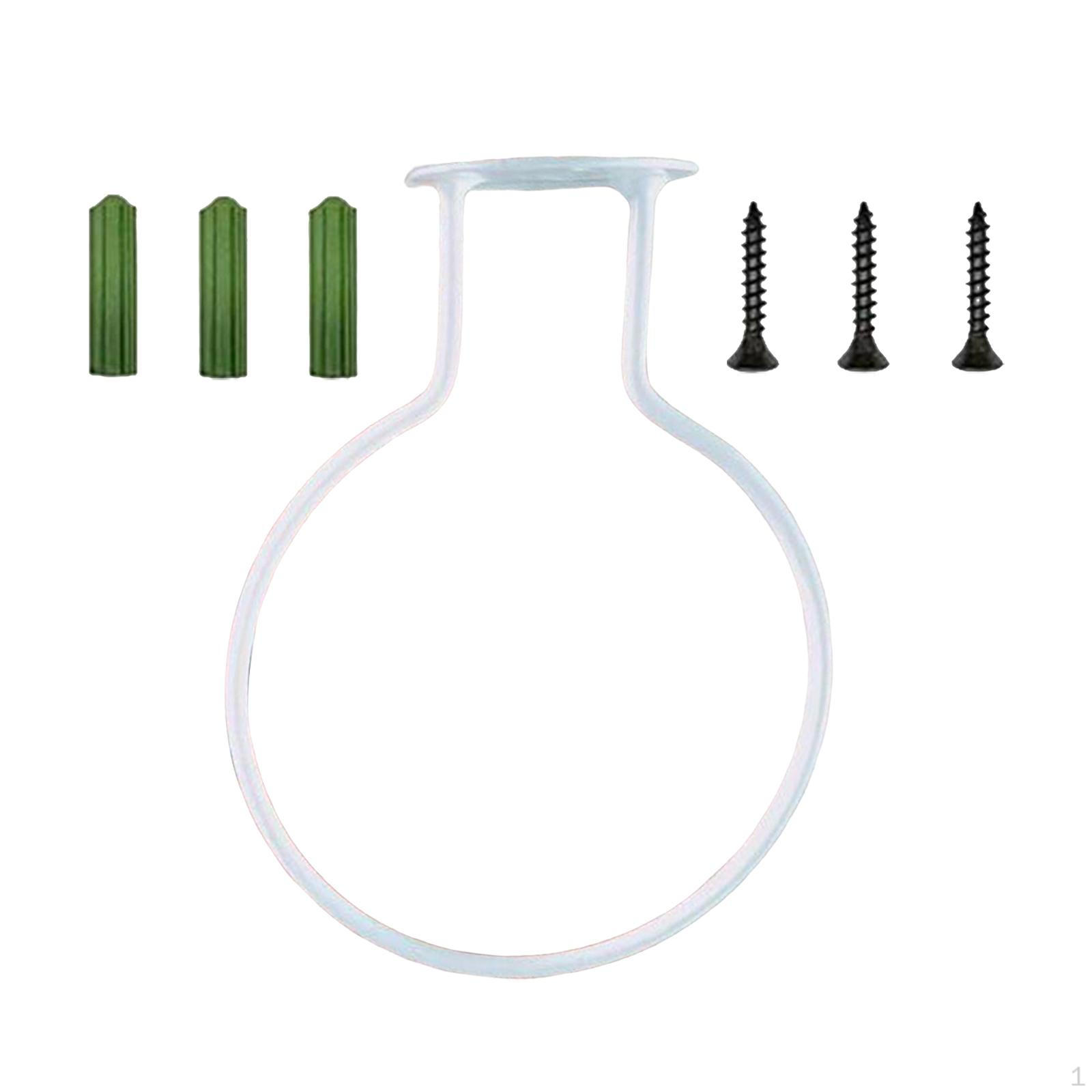 Metal Wall Mount Football Basketball Display Rack Universal Size 20 X 15.5 Cm Multipurpose