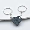 Portachiavi Creativo Fai-da-te a Forma di Blocco Amore con Portachiavi Staccabile - Gioielli Fatti a Mano
