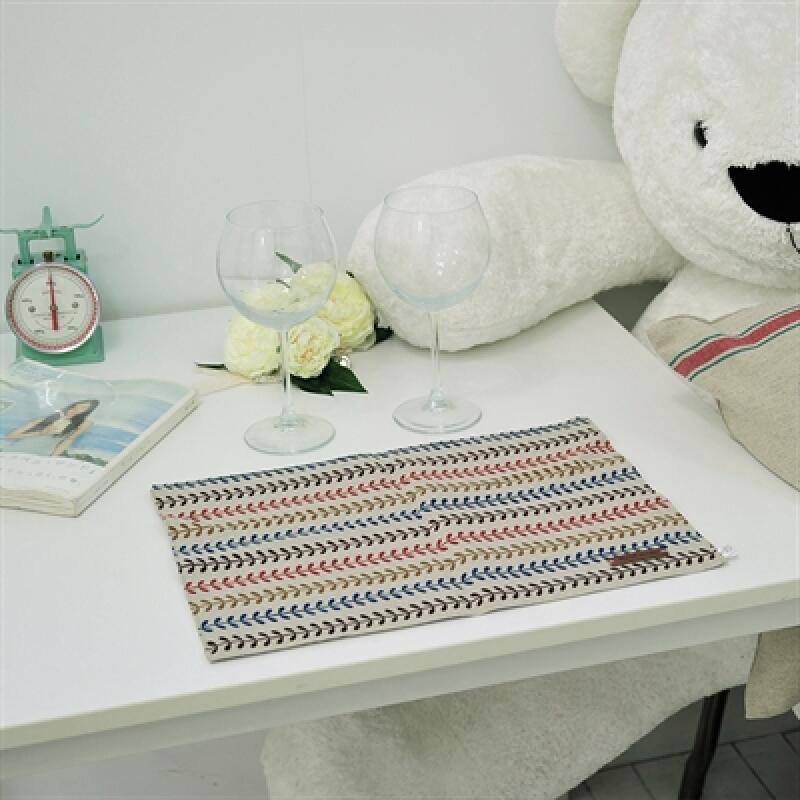 

Bayleaf Nordic Linen Tea Tablecloth 40x30