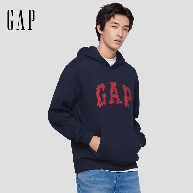 Толстовка с капюшоном из флиса с логотипом GAP Unisex Осень 2025 3XL 3190₽