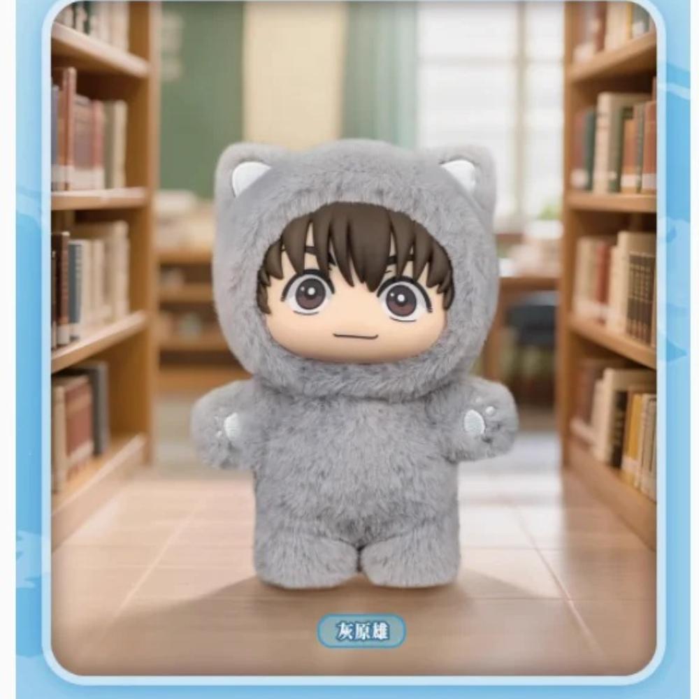 Jujutsu Kaisen 2 Cat Ear Plushie Series Blind Box Mystery Box Anime Figure Room Decoration Collection Kids Gifts