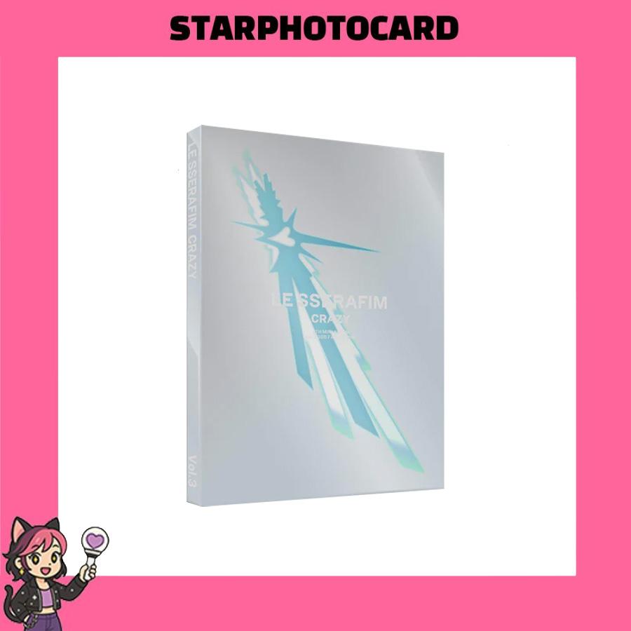 [Ready Stock] (Le Sserafim) 4Th Mini Album  Crazy  VOL.3