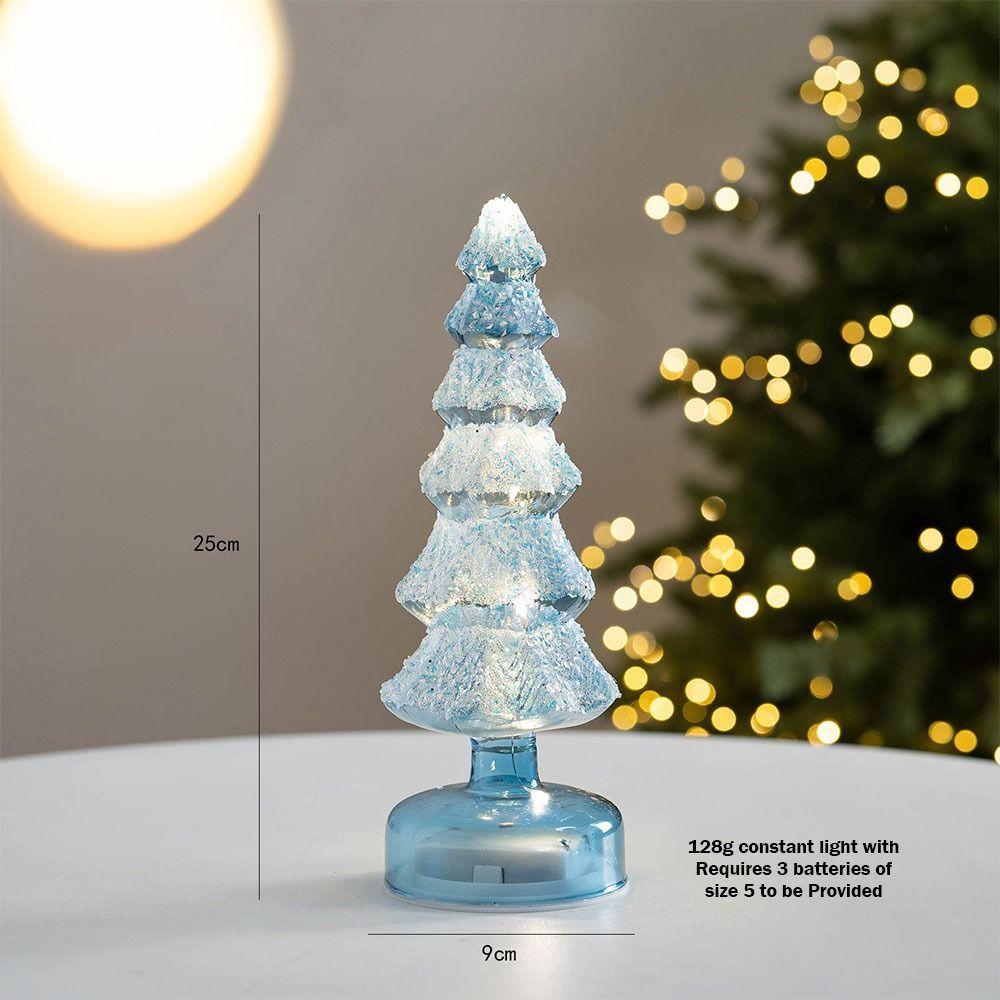 Rotating Christmas Tree Light LED Lamp Christmas Ambient Lighting  Festival Favors