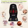 Coussins de massage électriques Coussin de Massage corporel, Coussin de Siège Chauffant, avec 5 Moteurs vibrants, pour l 99254