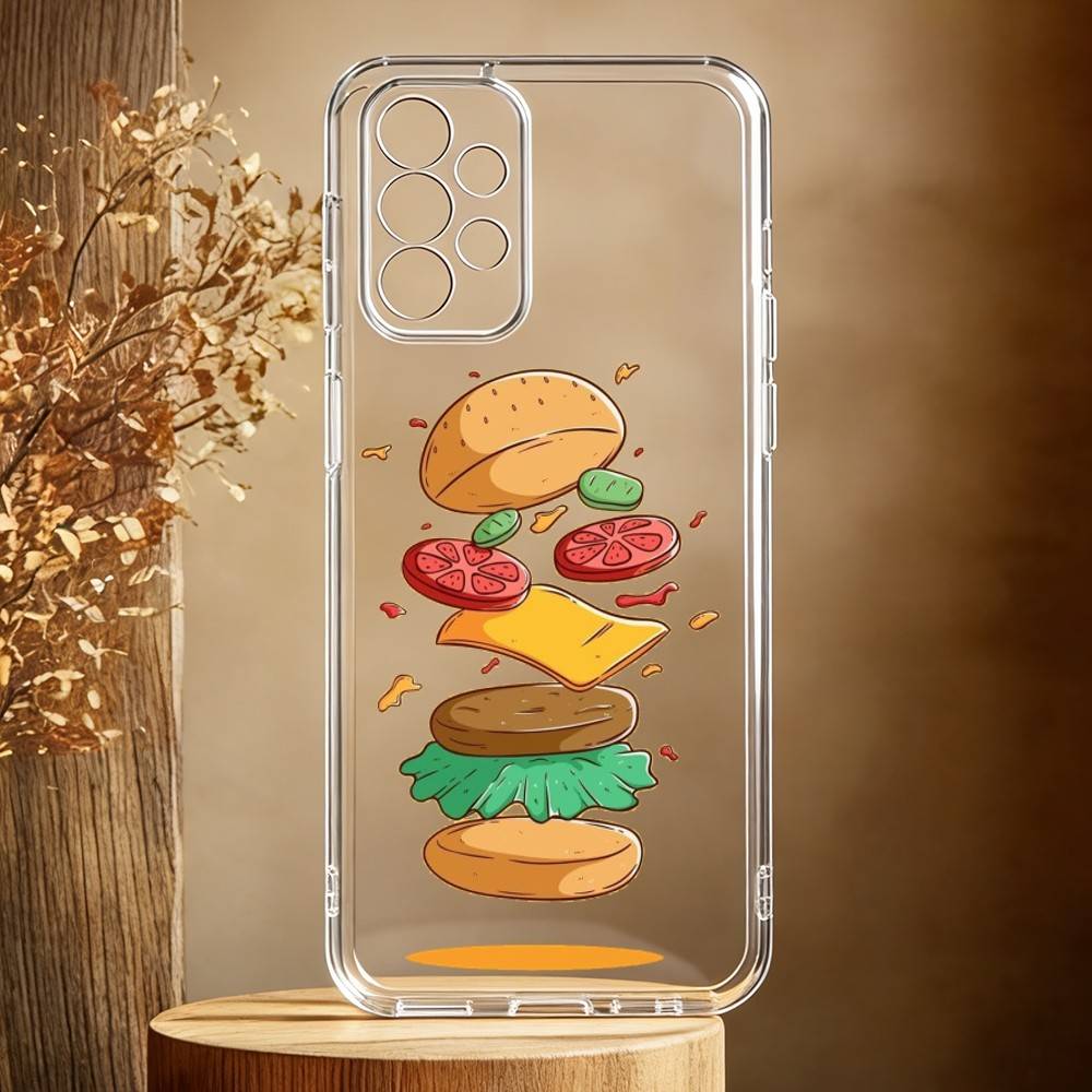 B-Bob's B-Burgers-RS Phone Case For Samsung Galaxy A71,A70,A52,A51,A40,A30 Transparent Cover