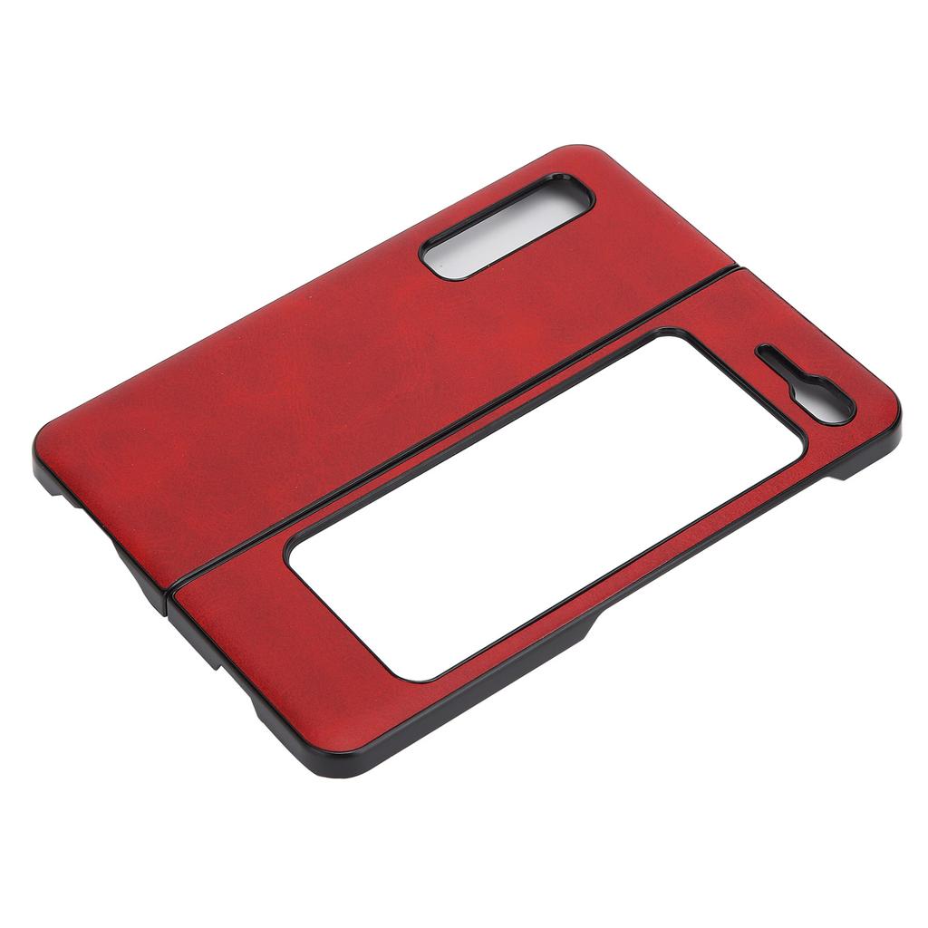Mobile Phone Cases Shockproof Phone Leather Cover Shell for Samsung Galaxy Z Fold 1  W20Red