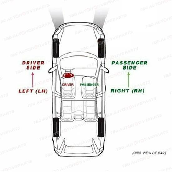 Målad Sidodörrspegelkåpa för Volvo XC90 2007-2014 Vingkåpa