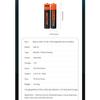 Micro-USB 1,5V AAA-Größe Li-Ionen Wiederaufladbare Batteriezelle 1000 mWh 690 mAh USB-Laden aaa Batterien