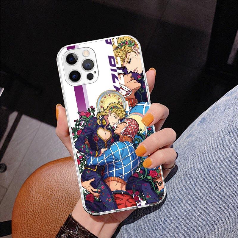 JoJo Bizarre Adventure Anime Phone Case For iPhone 17 Air 16 Pro Max 16E 15 + 14 Plus 11 12 13 Mini 7 8 SE Gift Print Cover Fund