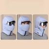 Winter Ski Mask with Glasses Neck Warmer Windproof Full Face Covers Cycling Mask Trapper Hat Unisex Sport Ski Headwear